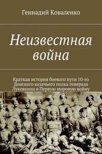 Неизвестная война. Краткая история боевого пути 10-го Донского казачьего полка генерала Луковкина в Первую мировую войну