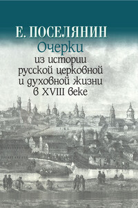 Очерки из истории русской церковной и духовной жизни в XVIII веке