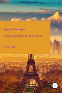 Legal regulation of the Internet