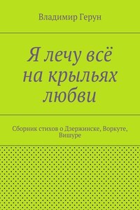 Я лечу всё на крыльях любви. Сборник стихов о Дзержинске, Воркуте, Вишуре