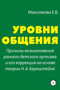 Уровни общения. Причины возникновения раннего детского аутизма и его коррекция на основе теории Н. А. Бернштейна