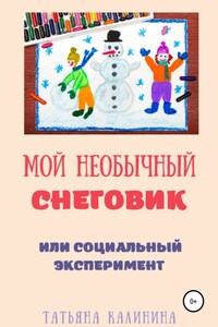 Мой необычный снеговик