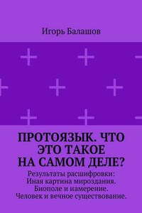 Протоязык. Что это такое на самом деле? Результаты расшифровки: Иная картина мироздания. Биополе и намерение. Человек и вечное существование