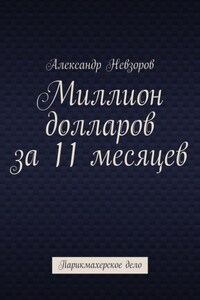 Миллион долларов за 11 месяцев. Парикмахерское дело