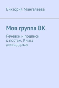 Моя группа ВК. Речёвки и подписи к постам. Книга двенадцатая