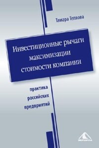 Инвестиционные рычаги максимизации стоимости компании. Практика российских предприятий