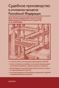 Судебное производство в уголовном процессе Российской Федерации