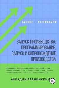 Запуск производства: Программирование, запуск и сопровождение производства