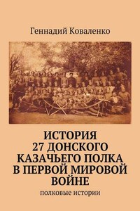 История 27 Донского казачьего полка в Первой мировой войне. Полковые истории