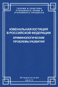 Ювенальная юстиция в Российской Федерации. Криминологические проблемы развития