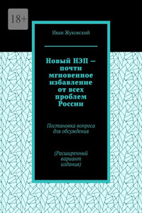 Новый НЭП – почти мгновенное избавление от всех проблем России