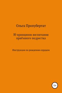 10 принципов воспитания приёмного подростка