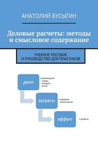 Деловые расчеты: методы и смысловое содержание