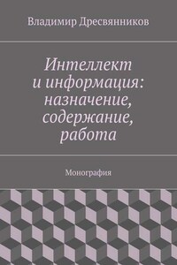 Интеллект и информация: назначение, содержание, работа