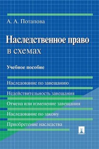 Наследственное право в схемах. Учебное пособие