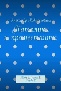 Католики и протестанты. Том 1. Часть 1. Глава 8