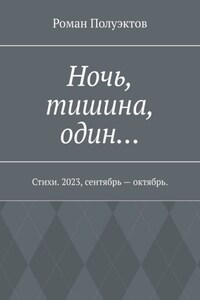 Ночь, тишина, один… Стихи. 2023, сентябрь – октябрь.